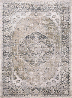 Rudo Beige Flat Pile Washable Rug - Ornate Home