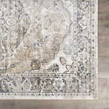 Rudo Beige Flat Pile Washable Rug - Ornate Home
