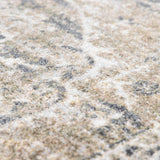 Rudo Beige Flat Pile Washable Rug - Ornate Home