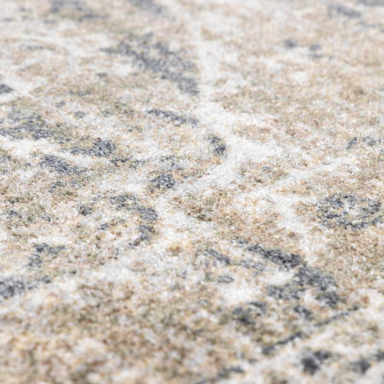 Rudo Beige Flat Pile Washable Rug - Ornate Home