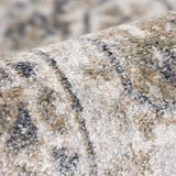 Rudo Beige Washable Area Rug - Ornate Home