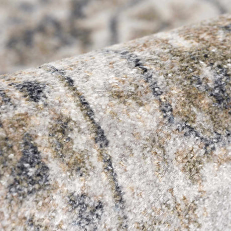 Rudo Beige Washable Area Rug - Ornate Home