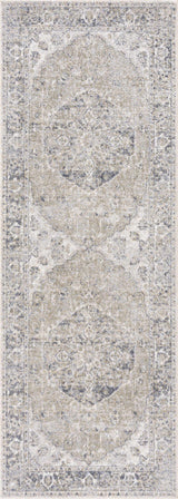Rudo Blue Washable Area Rug - Ornate Home