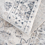 Rudo Cream Washable Area Rug - Ornate Home