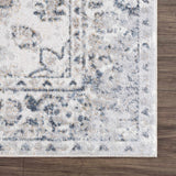 Rudo Cream Washable Area Rug - Ornate Home