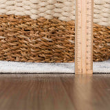 Rudo Cream Washable Area Rug - Ornate Home