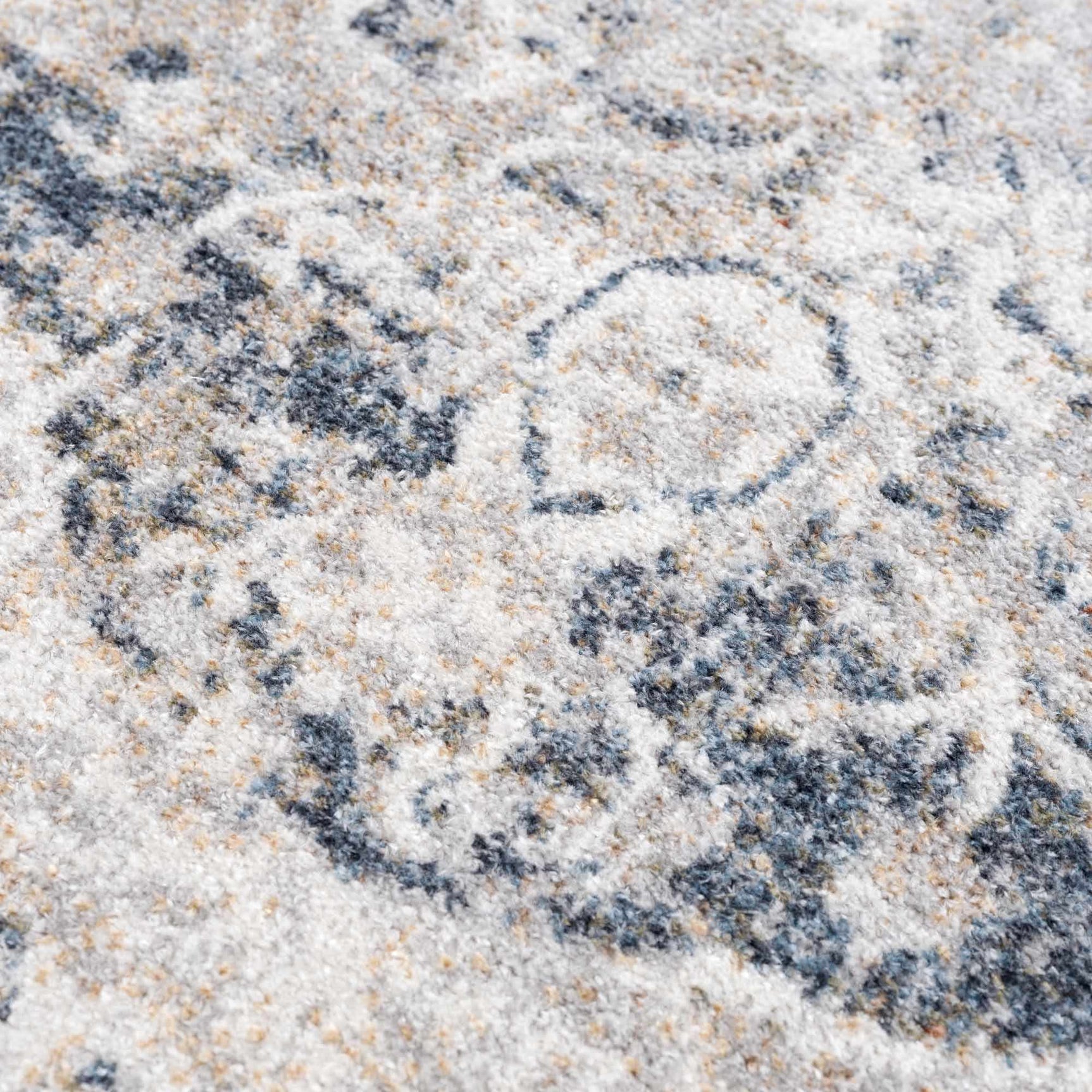 Rudo Cream Washable Area Rug - Ornate Home