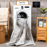 Rudo Cream Washable Area Rug - Ornate Home