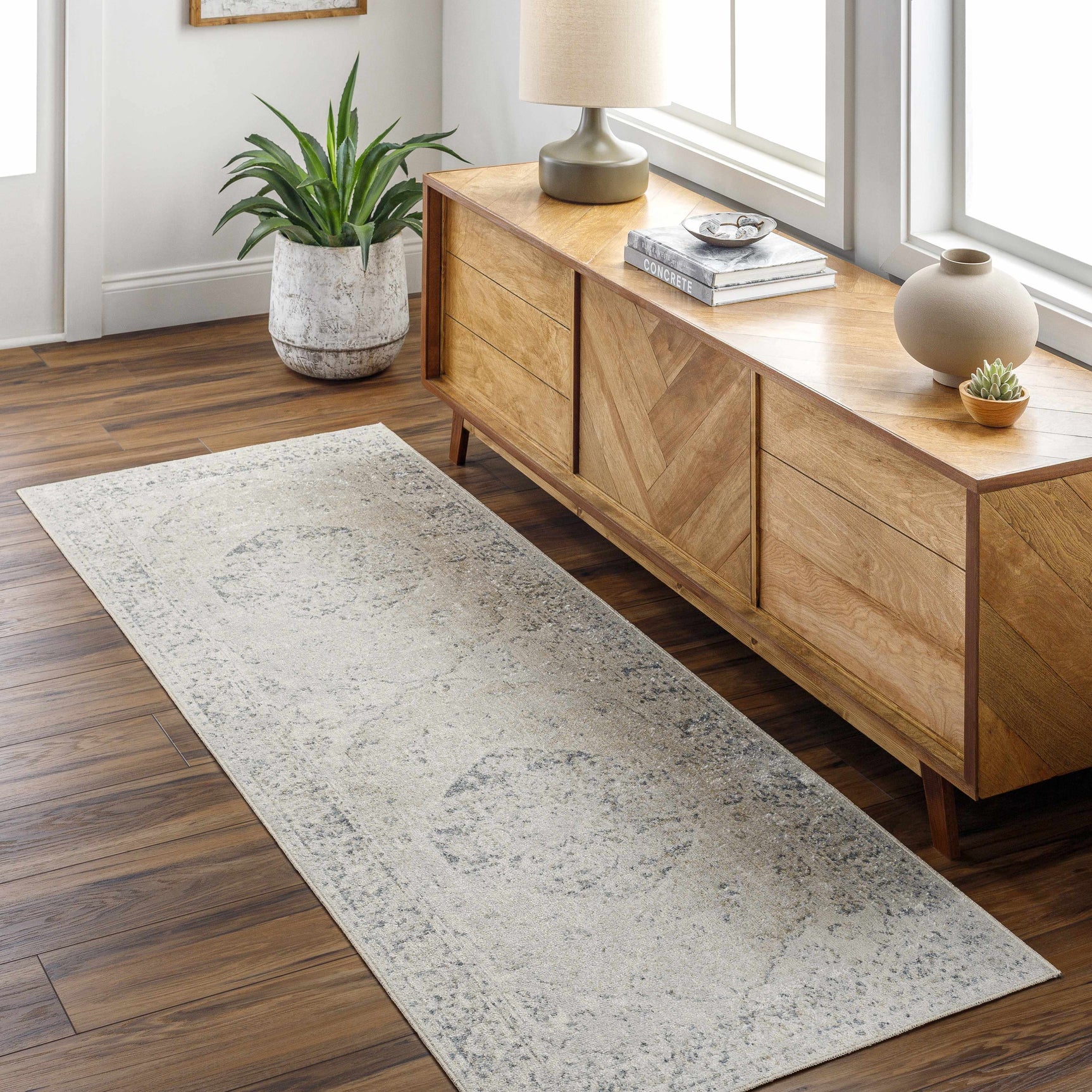 Rudo Flat Pile Washable Rug - Ornate Home