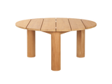 Rudolph Round Teak Outdoor Coffee Table - Ornate Home