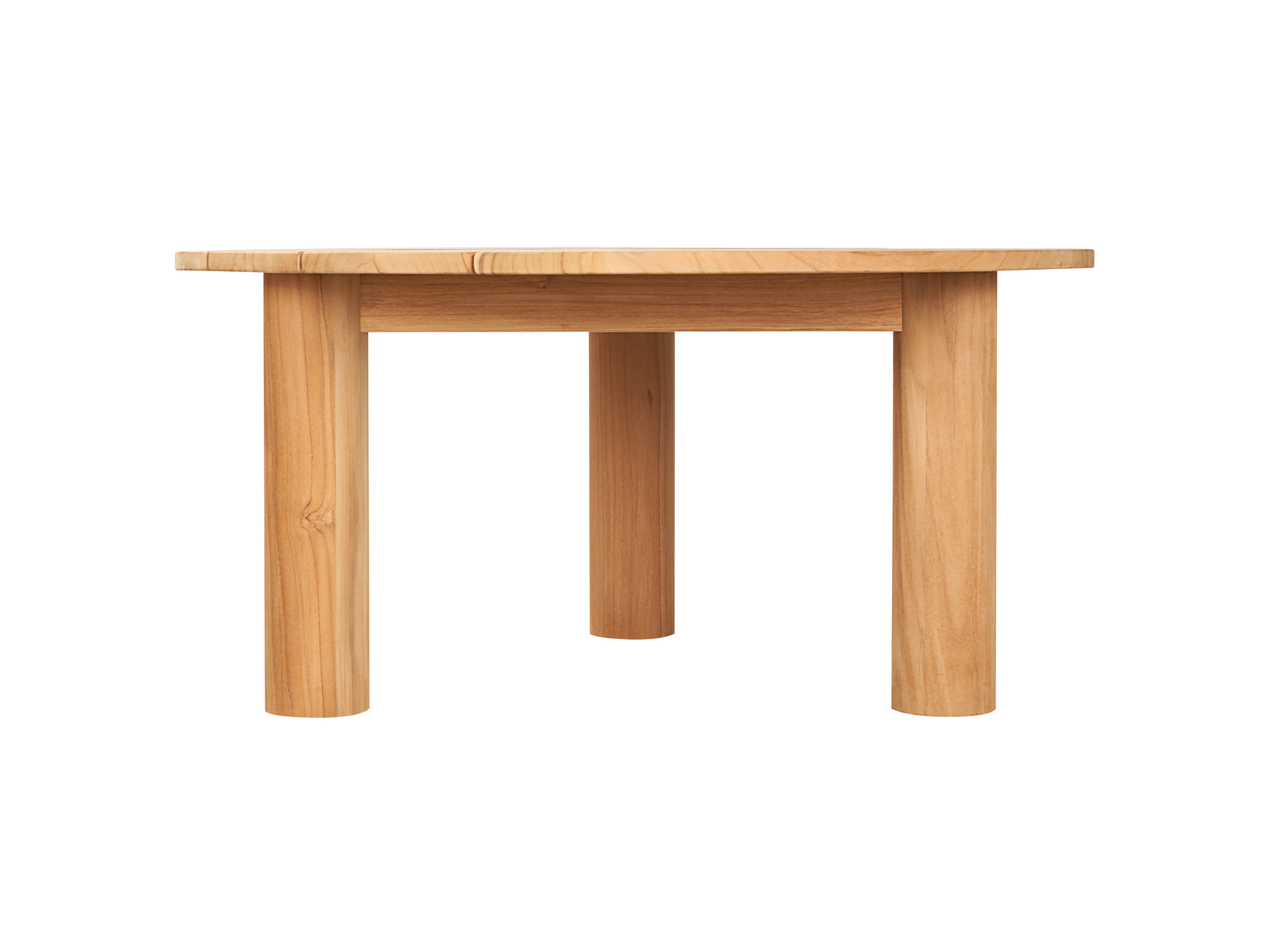 Rudolph Round Teak Outdoor Coffee Table - Ornate Home