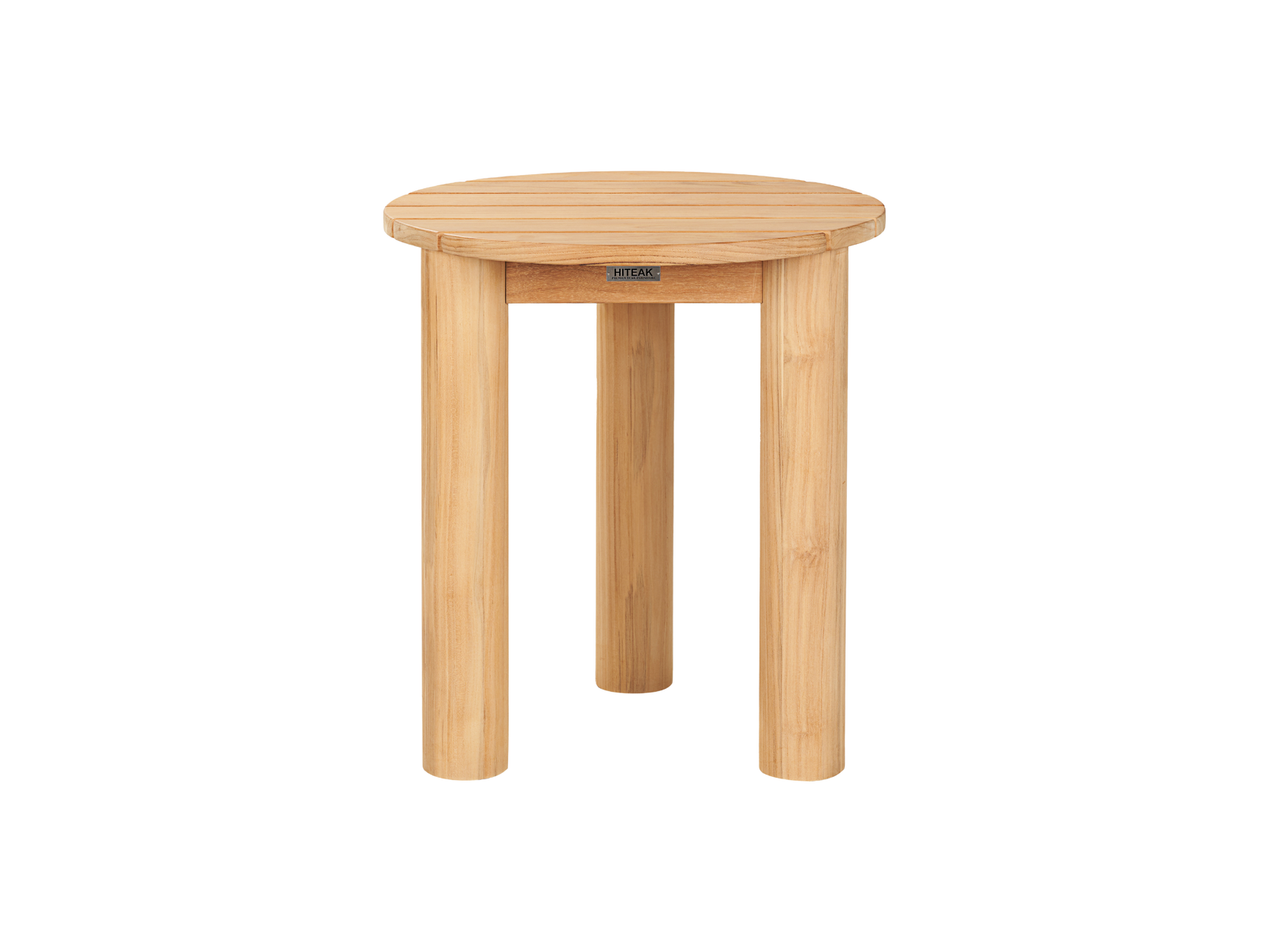 Rudolph Round Teak Outdoor Side Table - Ornate Home