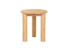 Rudolph Round Teak Outdoor Side Table - Ornate Home