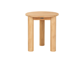 Rudolph Round Teak Outdoor Side Table - Ornate Home