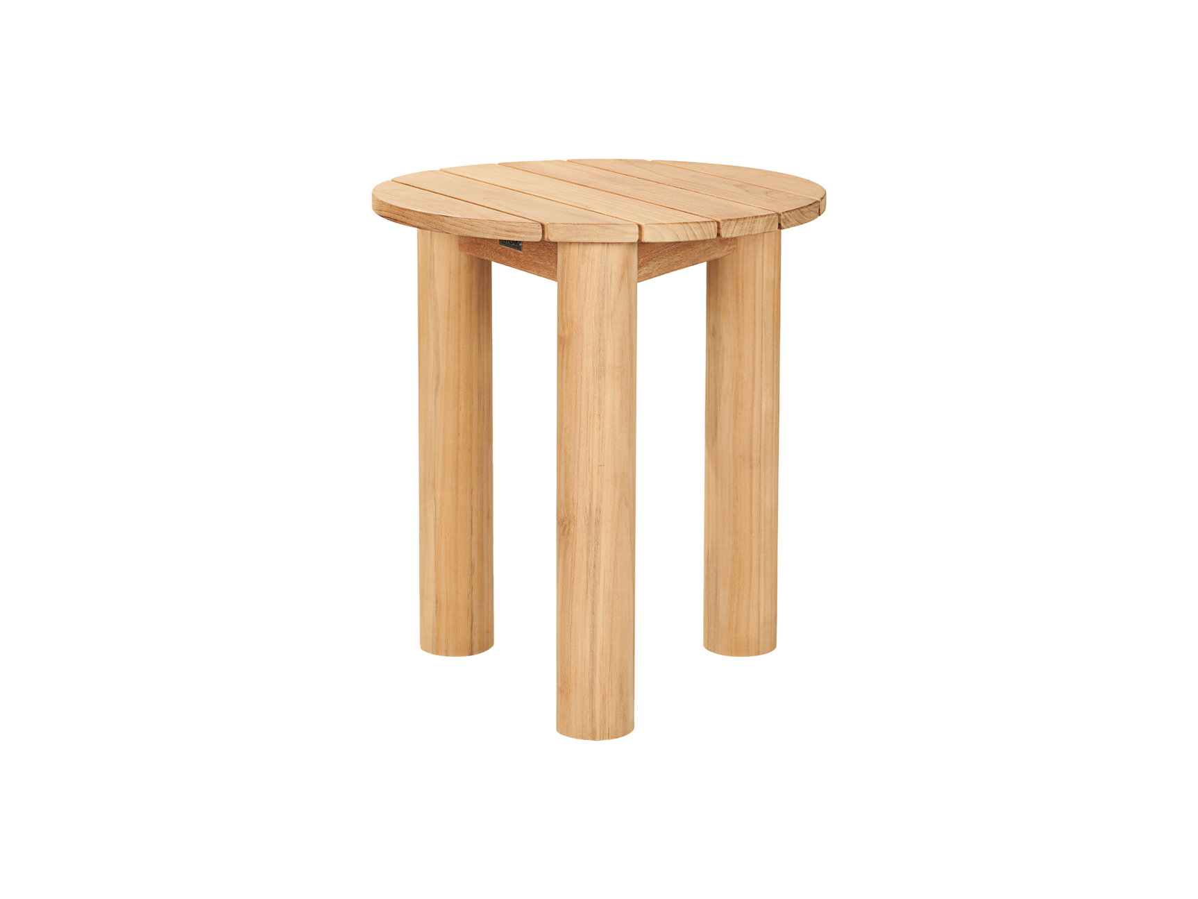 Rudolph Round Teak Outdoor Side Table - Ornate Home