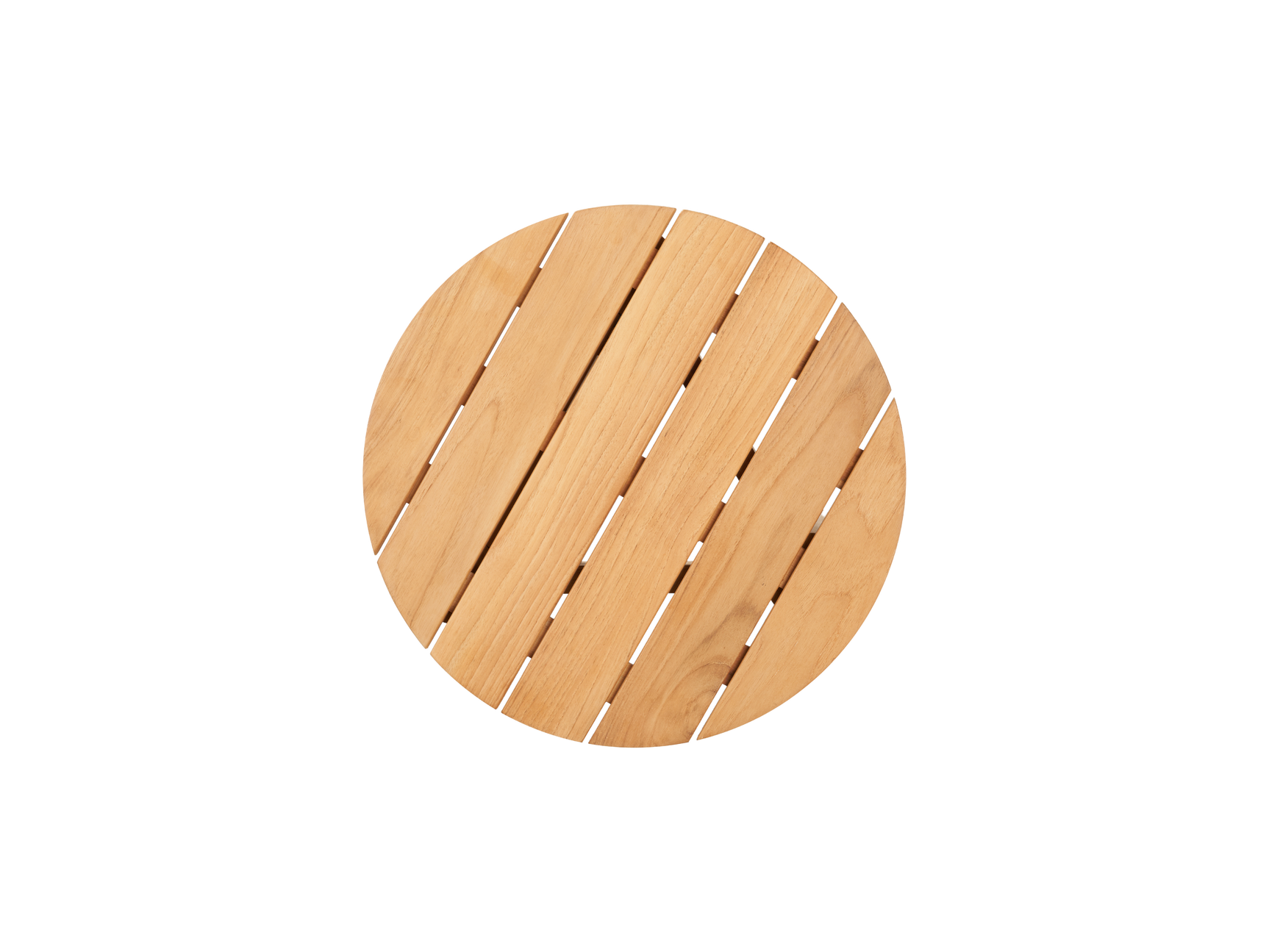 Rudolph Round Teak Outdoor Side Table - Ornate Home