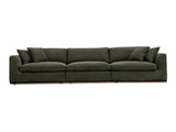 Rue Dark Green Modular Sofa - Ornate Home