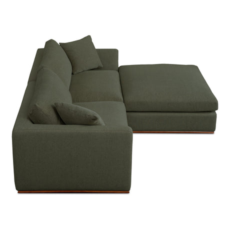 Rue Dark Green Nook Modular Sectional - Ornate Home