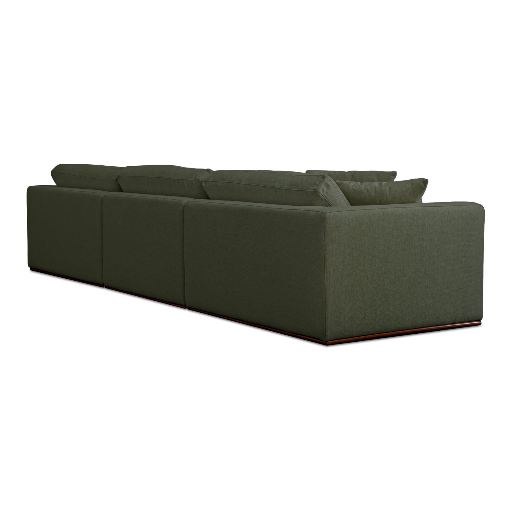 Rue Deep Green Lounge Modular Sectional - Ornate Home