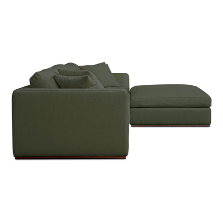 Rue Deep Green Lounge Modular Sectional - Ornate Home