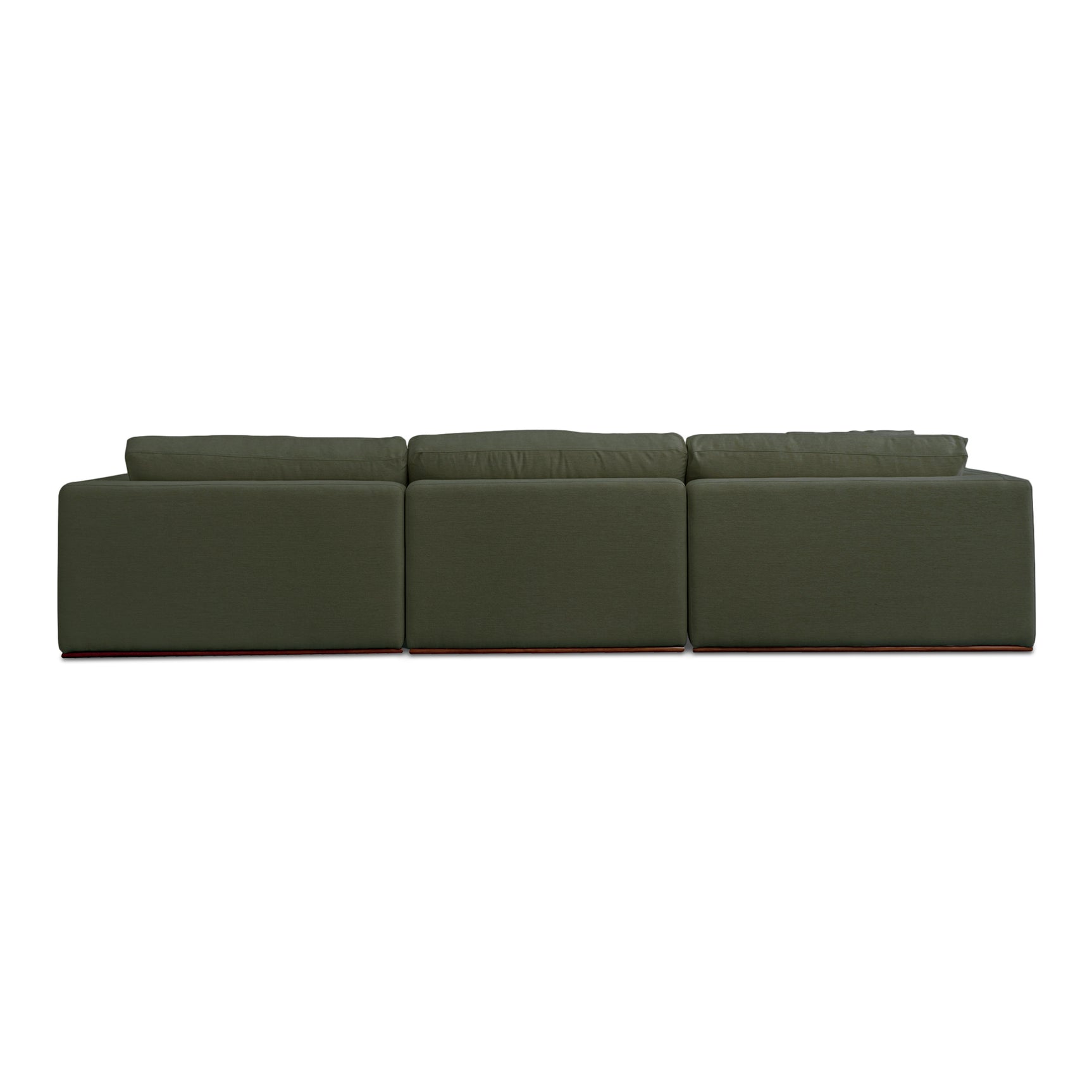 Rue Deep Green Lounge Modular Sectional - Ornate Home