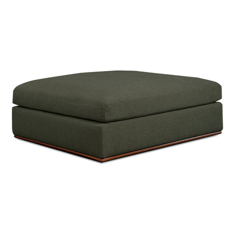 Rue Deep Green Ottoman - Ornate Home