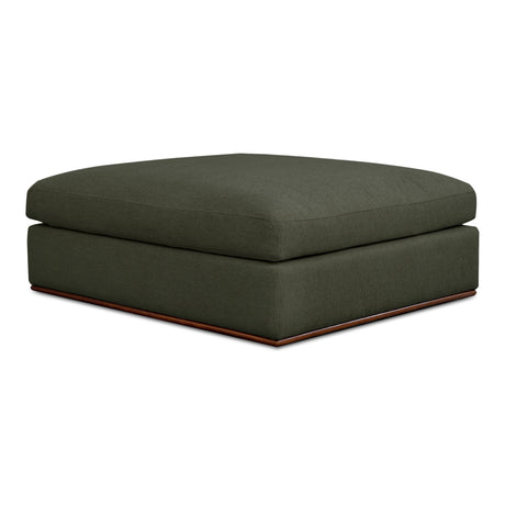 Rue Deep Green Ottoman - Ornate Home