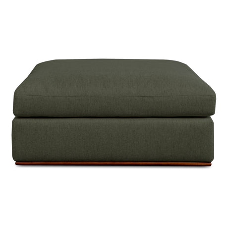 Rue Deep Green Ottoman - Ornate Home