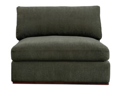 Rue Deep Green Slipper Chair - Ornate Home