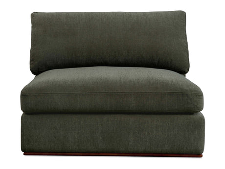 Rue Deep Green Slipper Chair - Ornate Home