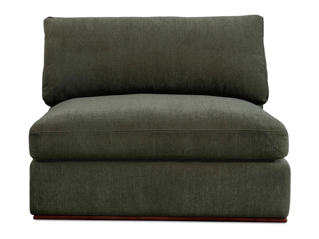 Rue Deep Green Slipper Chair - Ornate Home