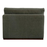 Rue Deep Green Slipper Chair - Ornate Home