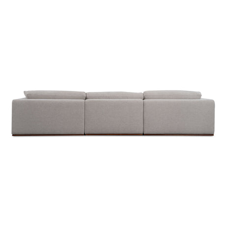 Rue Flecked Grey Lounge Modular Sectional - Ornate Home