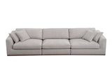 Rue Flecked Grey Modular Sofa - Ornate Home