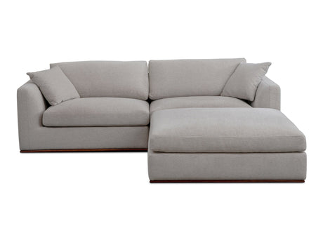 Rue Flecked Grey Nook Modular Sectional - Ornate Home