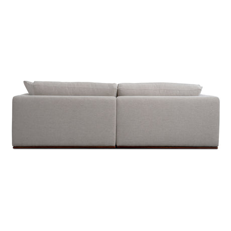 Rue Flecked Grey Nook Modular Sectional - Ornate Home