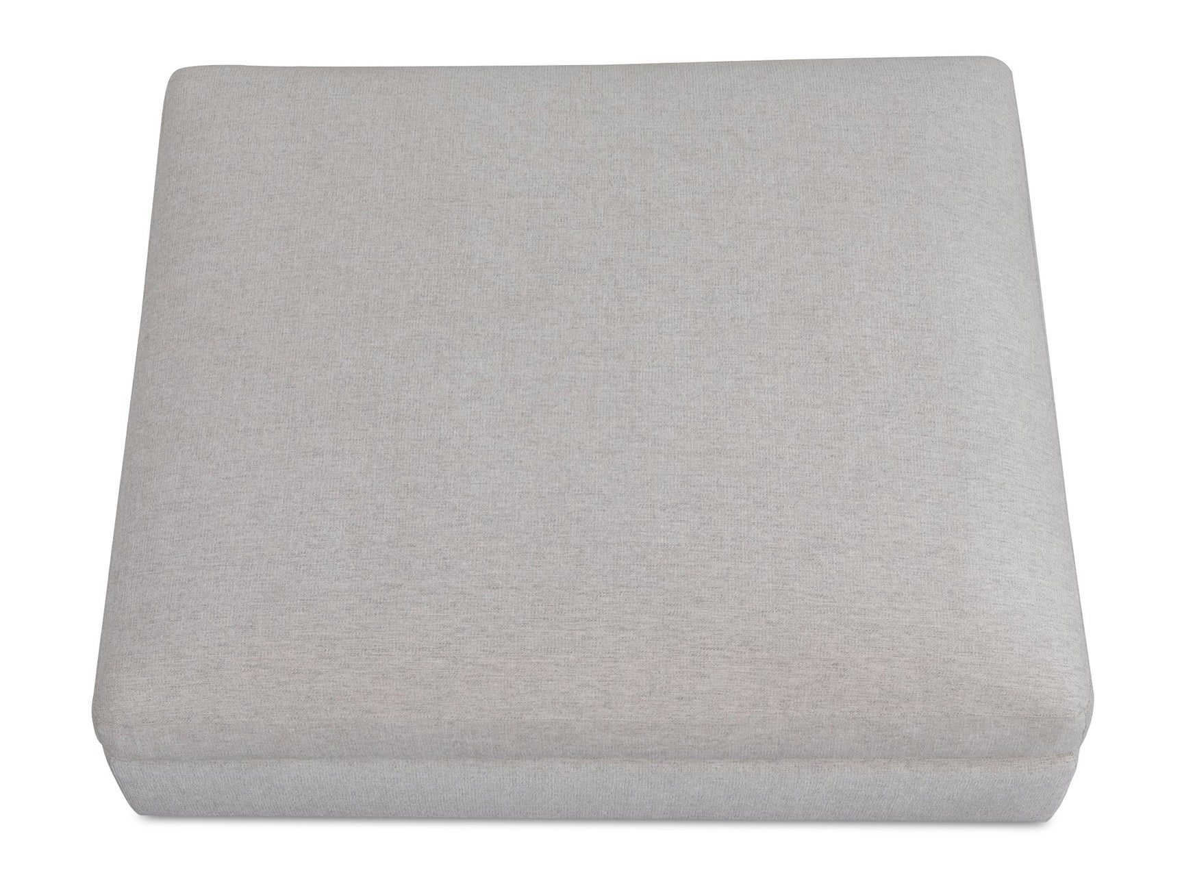 Rue Flecked Grey Ottoman - Ornate Home