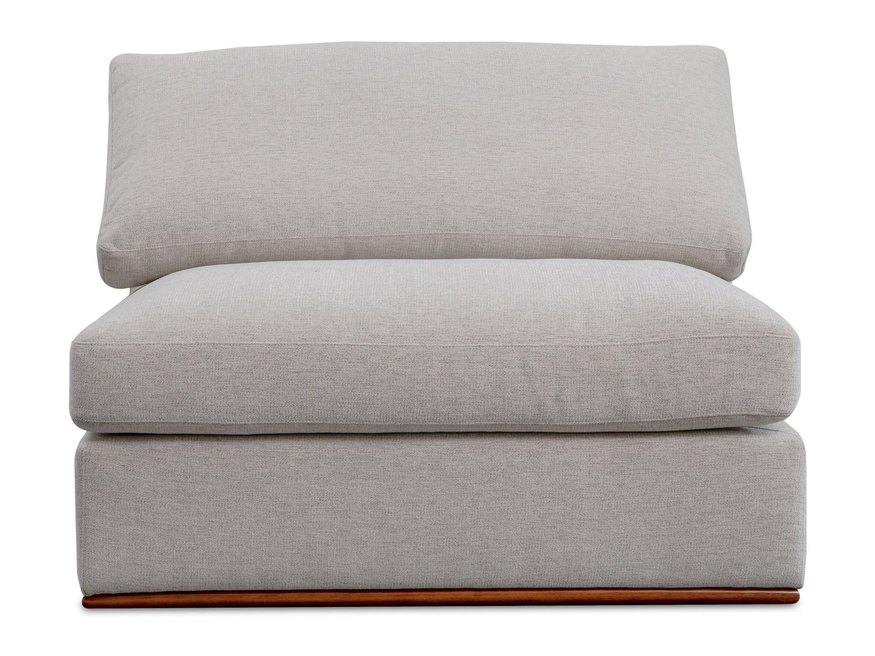 Rue Flecked Grey Slipper Chair - Ornate Home