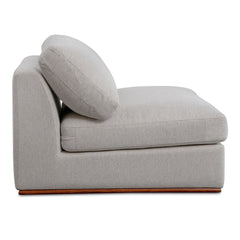 Rue Flecked Grey Slipper Chair - Ornate Home