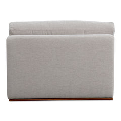 Rue Flecked Grey Slipper Chair - Ornate Home