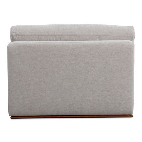 Rue Flecked Grey Slipper Chair - Ornate Home