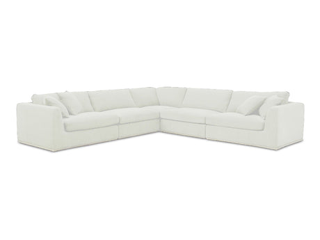 Rue Off White Classic L Modular Sectional - Ornate Home