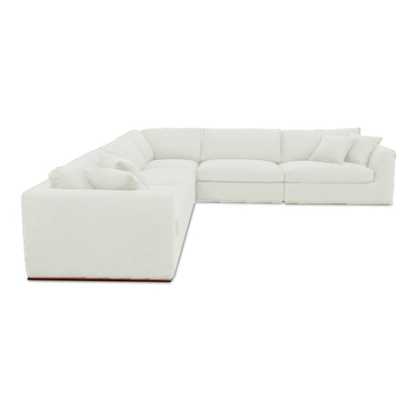 Rue Off White Classic L Modular Sectional - Ornate Home
