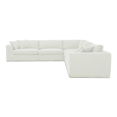 Rue Off White Classic L Modular Sectional - Ornate Home
