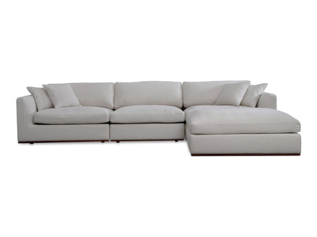 Rue Off White Lounge Modular Sectional - Ornate Home