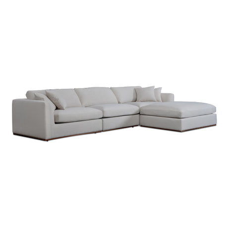 Rue Off White Lounge Modular Sectional - Ornate Home