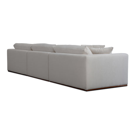 Rue Off White Lounge Modular Sectional - Ornate Home