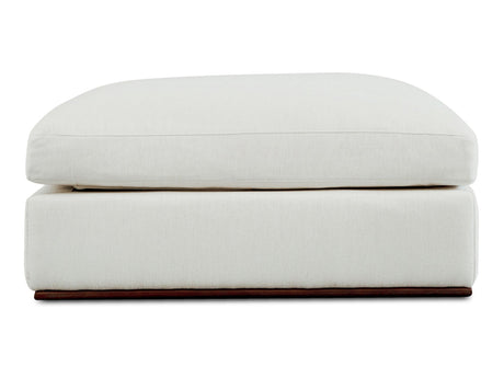 Rue Off White Ottoman - Ornate Home