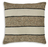 Rueford Brown/Black/Natural Pillow (Set of 4) - Ornate Home