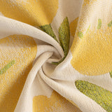 Ruffled Sweet Floral Sofa Cover with Skirt, Soft and Decorative Couch Throw Cover - Ornate Home